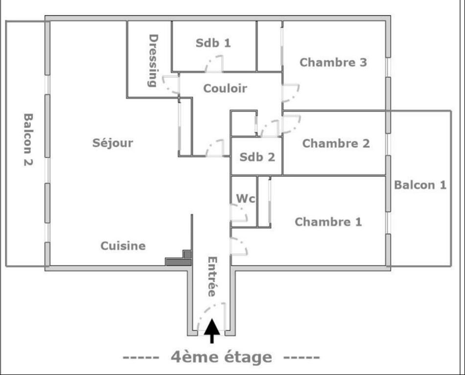 Appartement T4 PARIS 15 (75015) PARIS EASY HOME